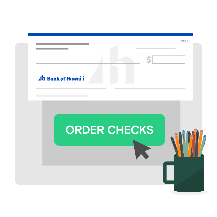 order checks illustration